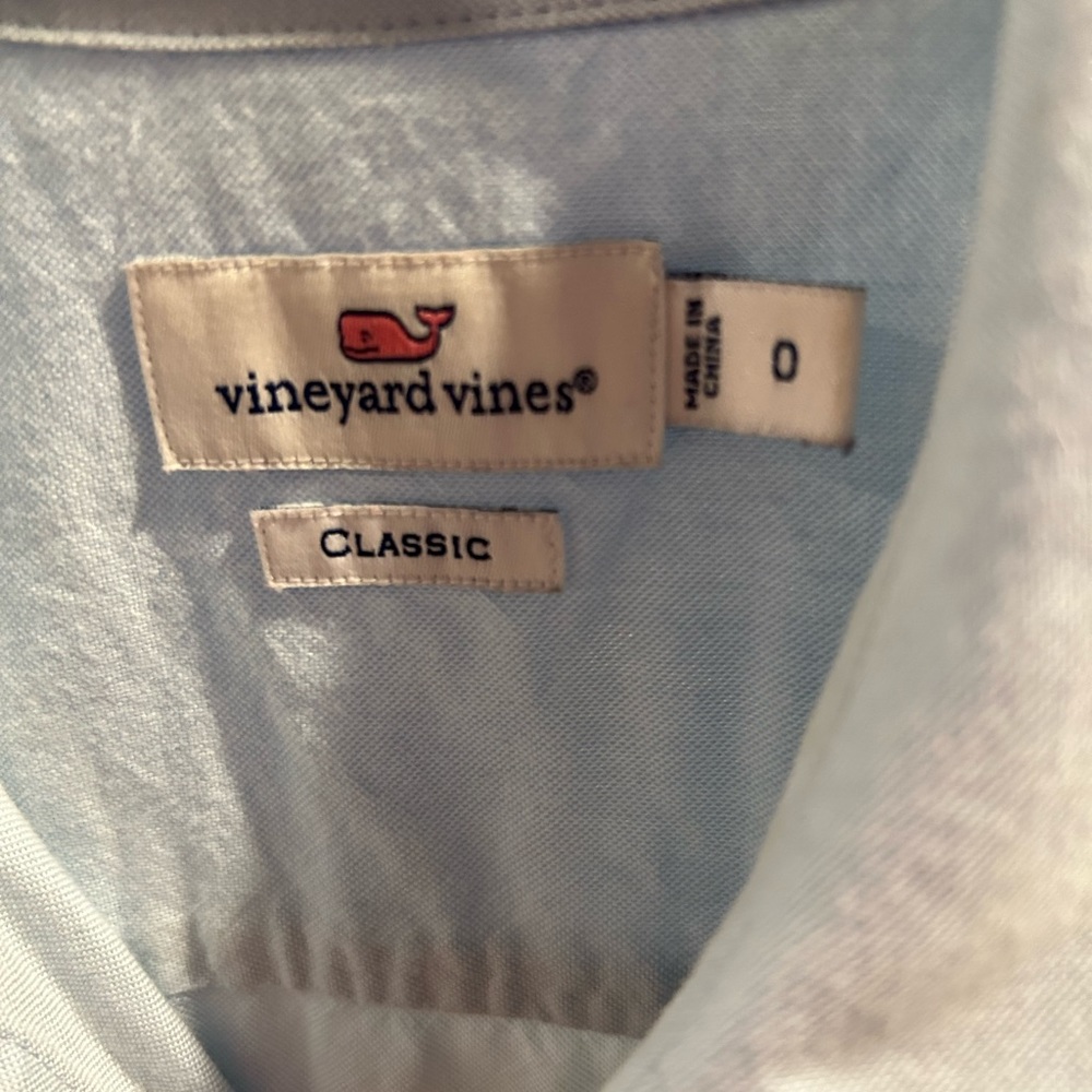 Light blue Vineyard Vines button down